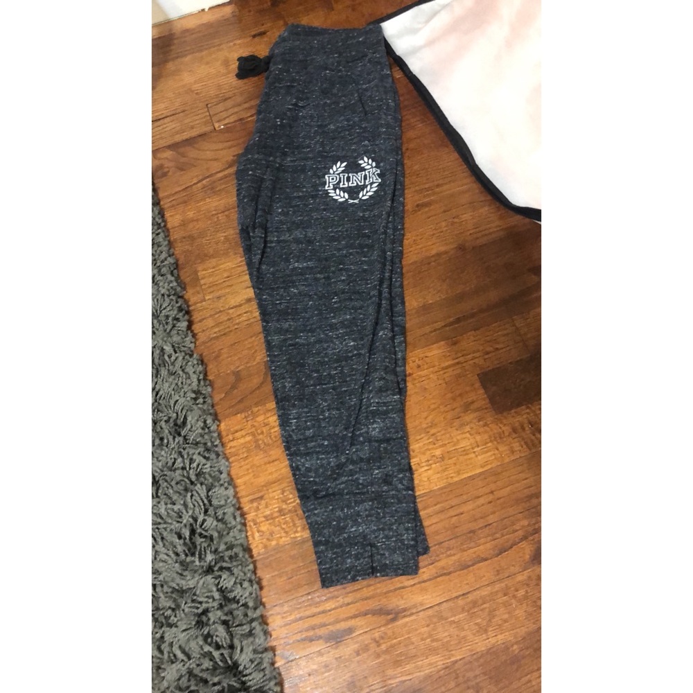 Pink Joggers. Short Leg.